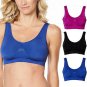 Rhonda Shear 3Pc Seamless Moisture-Wicking Bra 656-482 SIZE X LARGE