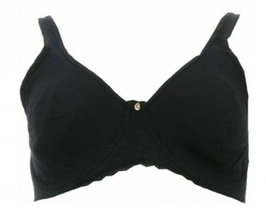 Aria Heavenly Soft Soft Touch Lined Underwire Bra 40DD  BLACK