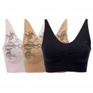 Rhonda Shear Ahh Bra with Adjustable Straps and Lace Detail 3 Pack Rhonda Shear Ahh Bra with Adjustable Straps and Lace Detail 3 Pack