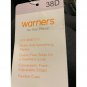 Warners No Side Effects Underarm-Smoothing Comfort Underwire T Shirt Bra 38D