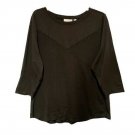 Belle by Kim Gravel Mixed Media Micro Waffle Top X LARGE (1123) Belle by Kim Gravel Mixed Media Micro Waffle Top X LARGE (1123)