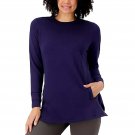 Denim & Co. Active Crew Neck Long Sleeve Tunic X LARGE (404) Denim & Co. Active Crew Neck Long Sleeve Tunic X LARGE (404)
