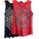 Style & Co Set of Two Tanks MEDIUM (2001)