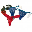 BCBG G String Lace Thong Set of 2 and 1 Heidi Klum Lace Thong LARGE (11-AL) BCBG G String Lace Thong Set of 2 and 1 Heidi Klum Lace Thong LARGE (11-AL)
