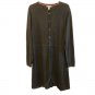 Isaac Mizrahi Live! Button Front A-Line Cardigan MEDIUM (505)