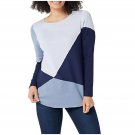 Belle by Kim Gravel Colorblocked Sweater MEDIUM (3737)
