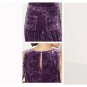 LOGO Lavish by Lori Goldstein Petite Velvet Jumpsuit MEDIUM PETITE (8181)