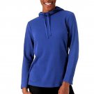 Denim & Co. Essentials Regular Waffle Knit Hooded Tunic large (310) Denim & Co. Essentials Regular Waffle Knit Hooded Tunic large (310)