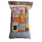 Men's Ultimate 5-pack Plaid Woven Boxers Hanes MEDIUM (32-34) (4411) Men's Ultimate 5-pack Plaid Woven Boxers Hanes MEDIUM (32-34) (4411)