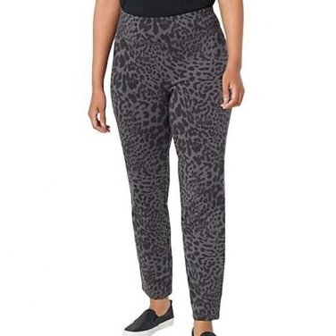 Susan Graver Weekend Spandex Knit Slim Leg Pants X LARGE  (202)