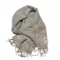 Calvin Klein Large Logo Woven Scarf BEIGE (444)6