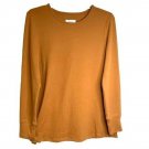 Denim & Co. Canyon Retreat Heavenly Jersey Long Sleeve Top X SMALL (6767)