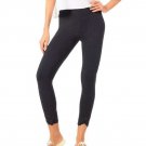 HUE Cropped Eyelet-Hem High Waist Leggings X SMALL (909) HUE Cropped Eyelet-Hem High Waist Leggings X SMALL (909)