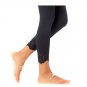 HUE Cropped Eyelet-Hem High Waist Leggings X SMALL (909)