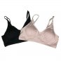 Rhonda Shear Super Stretch Pullover Leisure Bra 2 Pack LARGE