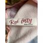 Red Lolly Cowl Neck Flowered Top MEDIUM (9998)