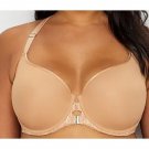 CURVY COUTURE Tulip Front Close T Shirt Bra 40D