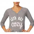 Jenni by Jennifer Moore Graphic Lounge/Pajama Top MEDIUM (892)