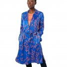 J Jason Wu Woven Printed Floral Trench Coat 2X (404) J Jason Wu Woven Printed Floral Trench Coat 2X (404)