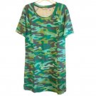 Sport Savvy Printed French Terry Raglan Elbow Sleeve Dress SMALL (505) Sport Savvy Printed French Terry Raglan Elbow Sleeve Dress SMALL (505)