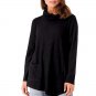 LOGO Lounge by Lori Goldstein Micro Cloud Waffle Cowl Neck Top LARGE (606)