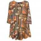 Attitudes by Renee Global Illusions Regular Puma Knit Tunic SMALL (1001)