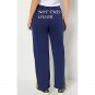 Susan Graver Weekend Regular Washed French Terry Track Pant 1X PETITE (3666)