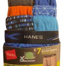 Boys Hanes Lightweight Boxer Briefs 7 Pack Large 14-16  (4141)