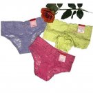 Jenni Stretch Lace Hipster Set of 2 and 1 Boyshort X SMALL (11-AL) Jenni Stretch Lace Hipster Set of 2 and 1 Boyshort X SMALL (11-AL)