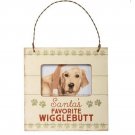 "Santa's Favorite Wigglebutt" Dog Mini Frame "Santa's Favorite Wigglebutt" Dog Mini Frame