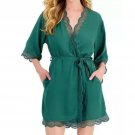 INC. International Concepts Lace Trim Short Robe X SMALL (404) INC. International Concepts Lace Trim Short Robe X SMALL (404)