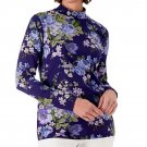 Isaac Mizrahi Live! Choice of Print Mock Neck Long Sleeve Top XX SMALL (5556)