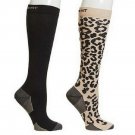 Copper Fit Knee High Compression Socks 2 pack Unisex S/M