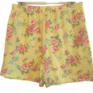 Charter Club Knit Floral Cotton Lounge Shorts SMALL