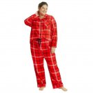 Women's Plaid Flannel Matching Family Pajama Set Wondershop 3X (4040)