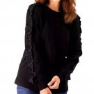 J Jason Wu Sweatshirt with Ruffle Sleeve XXS (866) J Jason Wu Sweatshirt with Ruffle Sleeve XXS (866)