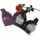 Rhonda Shear Lace & Jacquard Pin Up Bra Set X SMALL Rhonda Shear Lace & Jacquard Pin Up Bra Set X SMALL