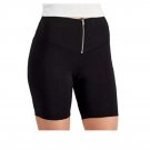 I.N.C. INTERNATIONAL CONCEPTS Zipper Compression Bike Shorts SMALL (313)
