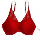 Auden Lace Plunge Push-Up Bra Underwire 36D Auden Lace Plunge Push-Up Bra Underwire 36D