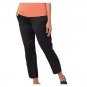 J Jason Wu Regular Woven Satin Tapered Ankle Pants 2X (2323)