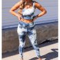 Tie Dye Two Piece Activewear Set X LARGE (9998)