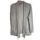 Isaac Mizrahi Live! Cashmere Cascade Cardigan with Pockets MEDIUM (6767)