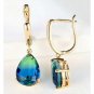 Waterdrop Zirconia Dangle Lever-Back Earring (50)