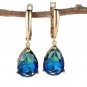 Waterdrop Zirconia Dangle Lever-Back Earring (50)