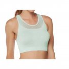 Rhonda Shear Sports Bra Mesh Racerback Bra 1X