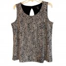 Dennis Basso Italia Knit Reversibile Tank Top MEDIUM (616)