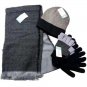 Gertex Winter Wearables Bundle, Scarf, Hat, 2 Pairs Gloves (6767)