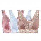 Rhonda Shear Pin-Up Bra w/Lace Back Detail 3PK LARGE Rhonda Shear Pin-Up Bra w/Lace Back Detail 3PK LARGE