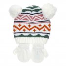 Baby Essentials Pom Pom Hat & Mittens 0-12 Months (2323)