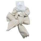 Hive & Co. Scrunchie with Bow & Pearls Hair Tie (plus free 18pc scunci elastics)